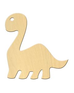 Wooden pc. for art 502 Dinosaur №2 9,6х10 cm