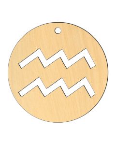 Wooden pc. for art 557 Aquarius 8х8 cm