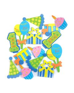 3D Foam Stickers - 12 Pcs