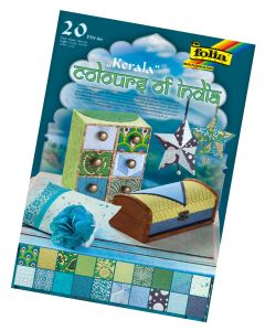 Дизайнерская бумагаColours of India KERALA  ,А4,