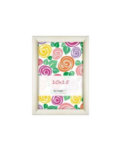 Wooden frame with glass 10х15 Д14КЛ/1374 (milk-white)