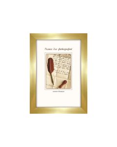 Plastikust pildiraam klaasiga 10х15 1776/501H (gold)