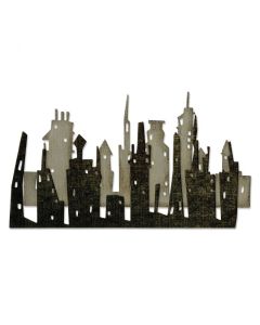-50% Thinlits Die Set 2PK Cityscape Skyline by Tim Holt