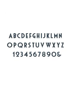 -50% Bigz XL Alphabet Die Deco by Tim Holtz