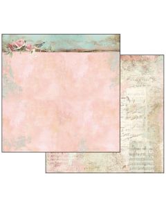 Double Face Paper Wonderland fairy and writings