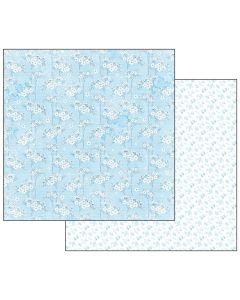 Double Face Paper Baby Boy flowers tapestry