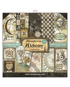 Block 10 sheets 30.5x30.5 (12x12) Double Face Alchemy