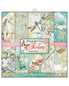 Block 10 sheets 30.5x30.5 (12x12) Double Face Wonderland