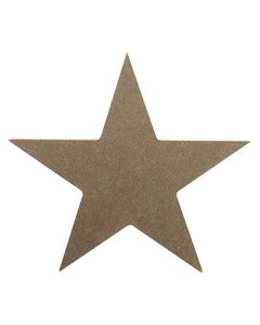 MDF Letter Blank  Star