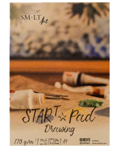 Drawing pad  START SMLT A4, 20 lh,170gsm        