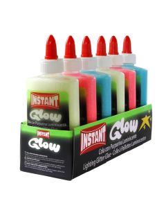 Instant cola glow con purpurina luminiscente  147m