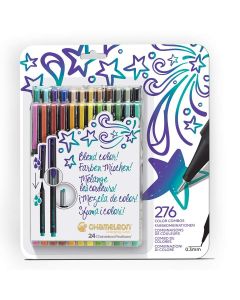 Fineliner 24-Pen Bold Colors Set