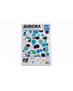 Paberiplokk &#245;liv&#228;rvide jaoks AURORA A3, 230gsm 12 lehte