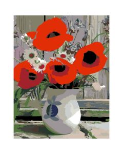 Maalimiskomplekt numbrite j&#228;rgi : „Wildflowers“, 35х45cm,