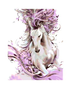 Набор живопись по номерам„Вeautiful Нorse 35x45cm