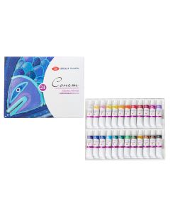 Acrylic artists&apos; colours set Sonnet 24 colours in 10 ml tubes, cardboard box
