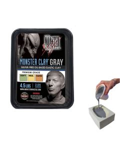 Monster Clay Gray - Soft  2,05kg