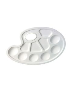 Plastic palette, 23.5X17cm, D.K.ART & CRAFT