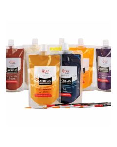 Acrylic paints  200 ml, ROSA Studio
