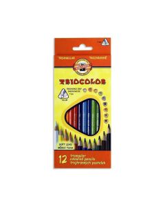 Set Of Triang Colour Pensils 12Pcs