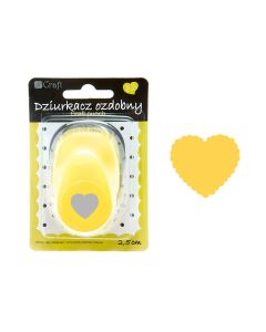 Craft punch 2,5 cm, Heart