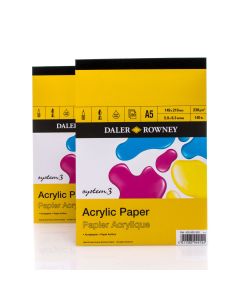 System 3 Acrylic Pad A5 Daler-Rowney