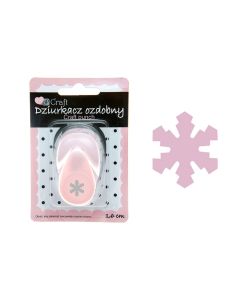 Craft punch 1,6 cm, Snowflake