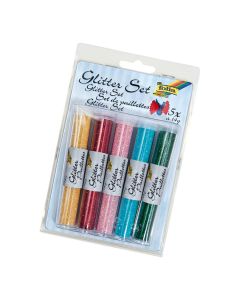 Glitterpowder Set  5X14 Folia