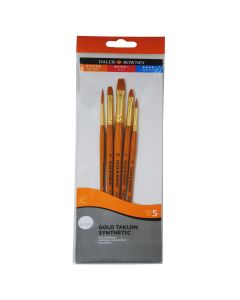 Gold Taklon  Sh 5Pc#2