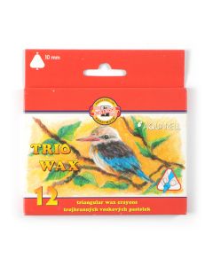 Set of wax crayons  12pcs Aquarell