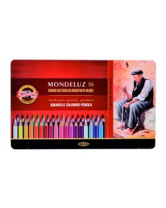 Akvarellipliiatsite Komplekt Mondeluz  36Tk  K/Kvaliteet