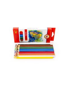 Akvarellipliiatsite Komplekt Kool  24Tk Koh-I-Noor