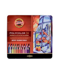 Набор Цветых Карандашей Polycolor 24Шт          