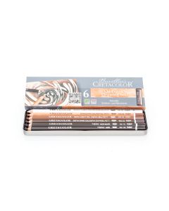 Oil Pencils Set 6Pcs, Cretacolor