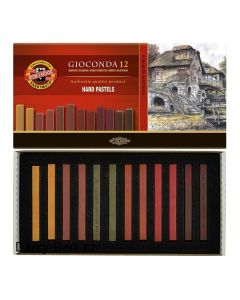 Sets Of Hard Pastels Gioconda Brown, Koh-I-Noor