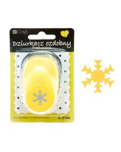Craft punch 2,5 cm, Snowflake3