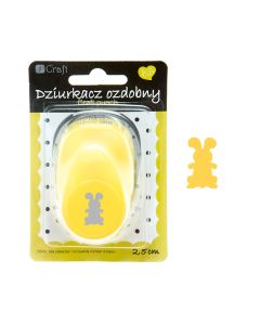 Craft punch 2,5 cm, Rabbit