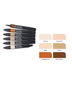 W&N PROMARKER 6 SKIN TONES SET 2