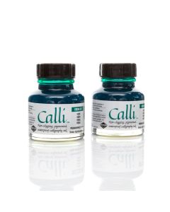 Calligraphy Ink Calli Green 29,5Ml, Daler-Rowney