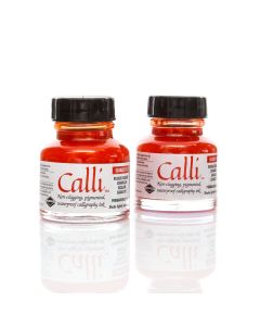 Calligraphy Ink Calli Scarlet 29,5Ml, Daler-Rowney