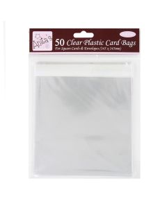 Square Bag (50Pk) - 145 X 145Mm (25Mm Lip)
