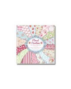 Paper and Cardstock pads 30x30cm, Floral Pavilion 