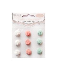 Resin Flowers 1,6Cm,9Pcs  Dalprint
