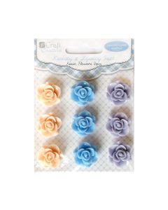Resin Flowers 2Cm,9Pcs  Dalprint