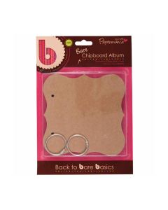 15 X 15Cm Chipboard Album (6Pcs) - Parenthesis