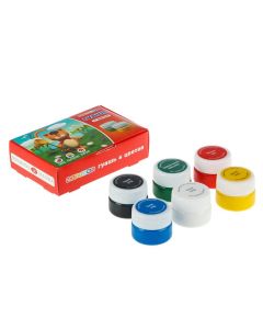 Tsvetik Gouache Set, 6 Colours