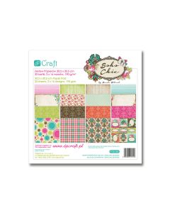Paper and Cardstock pads 30x30cm, Dalprint, Boho Chic