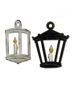 -50% Bigz Die - Hanging Lantern By Tim Holtz