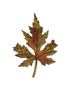 -50% Bigz Die W/Texture Fades - Layered Leaf By Tim Hol