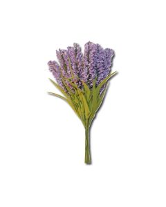 Bouquet 12 Rametti Lavanda Con Foglie